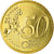 France, 50 Euro Cent, 2003, FDC, Laiton, KM:1287