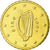 IRELAND REPUBLIC, 10 Euro Cent, 2007, MS(63), Brass, KM:47