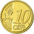 IRELAND REPUBLIC, 10 Euro Cent, 2007, MS(63), Brass, KM:47