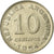 Monnaie, Argentine, 10 Centavos, 1954, TTB, Nickel Clad Steel, KM:51