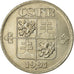 Moneta, Czechosłowacja, 50 Haleru, 1991, EF(40-45), Miedź-Nikiel, KM:144