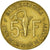 Moneta, Stati dell'Africa occidentale, 5 Francs, 1990, Paris, BB