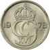 Munten, Zweden, Carl XVI Gustaf, 10 Öre, 1978, ZF, Copper-nickel, KM:850