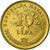 Moneda, Croacia, 10 Lipa, 1997, MBC, Latón chapado en acero, KM:6