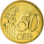 France, 50 Euro Cent, 2002, FDC, Laiton, KM:1287