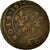 Moneta, Francia, Double Tournois, 1638, B+, Rame, Gadoury:11