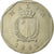 Munten, Malta, 50 Cents, 1991, ZF, Copper-nickel, KM:98