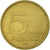 Coin, Hungary, 5 Forint, 1997, Budapest, EF(40-45), Nickel-brass, KM:694