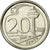 Moneda, Singapur, 20 Cents, 2014, MBC, Cobre - níquel