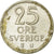 Munten, Zweden, Gustaf VI, 25 Öre, 1970, ZF, Copper-nickel, KM:836