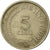 Moneta, Singapore, 5 Cents, 1968, Singapore Mint, BB, Rame-nichel, KM:2