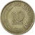 Moneda, Singapur, 10 Cents, 1971, Singapore Mint, MBC, Cobre - níquel, KM:3