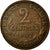 Moneda, Francia, Dupuis, 2 Centimes, 1907, MBC+, Bronce, Gadoury:107