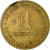 Moneda, Nicaragua, Cordoba, 1987, MBC, Aluminio - bronce, KM:59