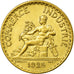 Moneta, Francja, Chambre de commerce, Franc, 1925, MS(60-62), Aluminium-Brąz
