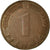 Moneta, GERMANIA - REPUBBLICA FEDERALE, Pfennig, 1949, Hambourg, BB, Acciaio