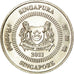 Moneta, Singapore, 50 Cents, 2011, Singapore Mint, BB, Rame-nichel, KM:102