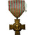 Francia, Croix du Combattant Volontaire, medalla, 1939-1945, Muy buen estado