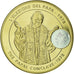 Vaticano, medalla, L'Election du Pape Jean-Paul II, 2011, FDC, Copper Gilt