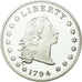 Estados Unidos de América, medalla, Reproduction Silver Dollar Liberty, FDC