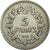 Munten, Frankrijk, Lavrillier, 5 Francs, 1938, ZF+, Nickel, Gadoury:760