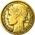 Munten, Frankrijk, Morlon, Franc, 1935, ZF, Aluminum-Bronze, Gadoury:470