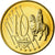 Grã-Bretanha, Medal, 10 C, Essai-Trial, 2002, MS(65-70), Cobre-Níquel Dourado