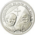 Vaticano, medalla, Canonisation de Jean Paul II, 2014, FDC, Plata