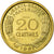 Munten, Frankrijk, 20 Centimes, 1961, FDC, Aluminium-Bronze, Gadoury:326