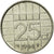 Münze, Niederlande, Beatrix, 25 Cents, 1984, SS, Nickel, KM:204