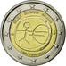 Belgien, 2 Euro, 10th Anniversary of EMU, 2009, VZ, Bi-Metallic, KM:282