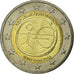 Österreich, 2 Euro, 10 ans de l'Euro, 2009, VZ, Bi-Metallic, KM:3175