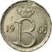 Monnaie, Belgique, 25 Centimes, 1966, Bruxelles, TB, Copper-nickel, KM:153.1