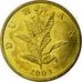 Coin, Croatia, 10 Lipa, 2003, AU(55-58), Brass plated steel, KM:6