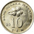 Coin, Malaysia, 10 Sen, 2006, AU(50-53), Copper-nickel, KM:51