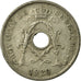 Moneta, Belgio, 10 Centimes, 1928, MB+, Rame-nichel, KM:85.1