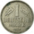 Moneda, ALEMANIA - REPÚBLICA FEDERAL, Mark, 1950, Stuttgart, MBC, Cobre -