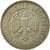 Moneta, Niemcy - RFN, Mark, 1954, Munich, EF(40-45), Miedź-Nikiel, KM:110