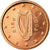 IRELAND REPUBLIC, 2 Euro Cent, 2002, AU(55-58), Copper Plated Steel, KM:33