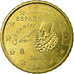 España, 10 Euro Cent, 1999, BC+, Latón, KM:1043