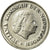 Moneta, Holandia, Juliana, 25 Cents, 1972, EF(40-45), Nikiel, KM:183