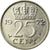 Münze, Niederlande, Juliana, 25 Cents, 1972, SS, Nickel, KM:183