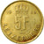 Münze, Luxemburg, Jean, 5 Francs, 1989, S+, Aluminum-Bronze, KM:65