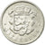 Coin, Luxembourg, 25 Centimes, 1954, EF(40-45), Aluminum, KM:45a.1