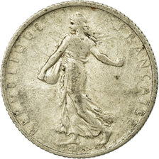 Moneta, Francia, Semeuse, Franc, 1913, Paris, MB, Argento, KM:844.1, Gadoury:467