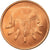 Coin, Malaysia, Sen, 2006, MS(63), Bronze Clad Steel, KM:49