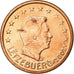 Luxembourg, 2 Euro Cent, 2002, EF(40-45), Copper Plated Steel, KM:76