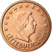 Luxemburgo, Euro Cent, 2003, EF(40-45), Aço Cromado a Cobre, KM:75
