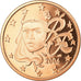 Frankreich, 5 Euro Cent, 2006, STGL, Copper Plated Steel, KM:1284