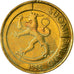 Moneda, Finlandia, Markka, 1995, MBC, Aluminio - bronce, KM:76